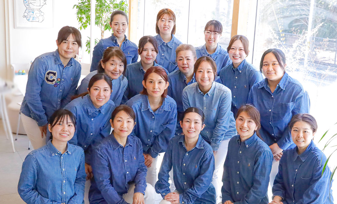 5年後、10年後の将来もずっと健康な歯でいるためにお手伝いさせていただきます。